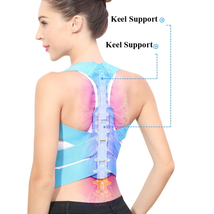 Humpback Correction Belt Back Posture Corrector, Specification: L(062 Child Blue) - Corrector by PMC Jewellery | Online Shopping South Africa | PMC Jewellery