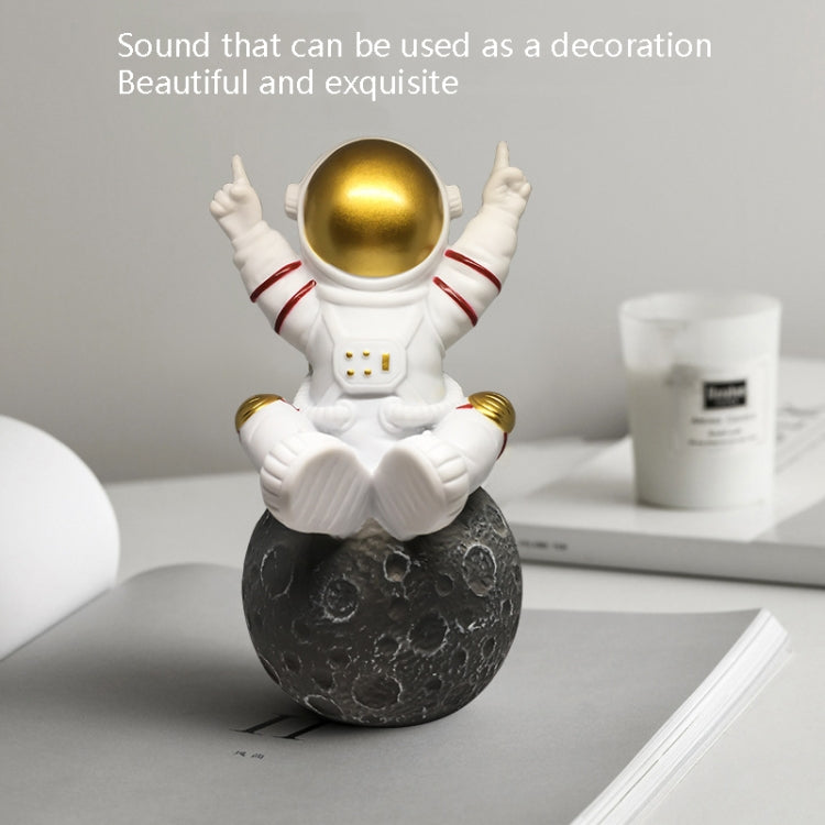 Wireless Bluetooth Small Speaker TWS Mini Portable Astronaut Audio(Silver Gray) - Mini Speaker by PMC Jewellery | Online Shopping South Africa | PMC Jewellery