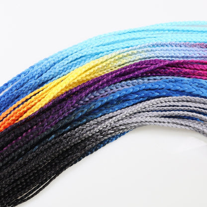 FQXBMW Colorful Braid Hair Band Wigs Corn Silk Colorful Dreadlocks Ponytail, Color: 08 - Wigs by PMC Jewellery | Online Shopping South Africa | PMC Jewellery