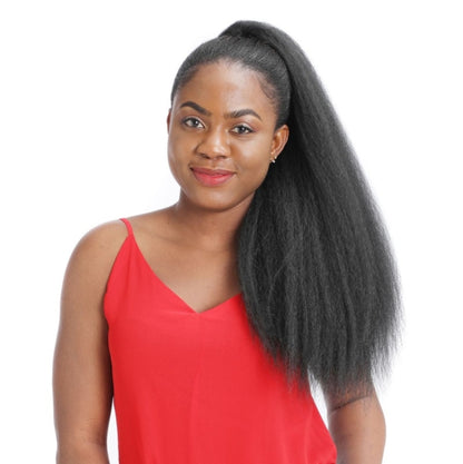 Fluffy Corn Whisker Long Curly Hair Fake Ponytail, Colour: 3.4 # - Wigs by PMC Jewellery | Online Shopping South Africa | PMC Jewellery