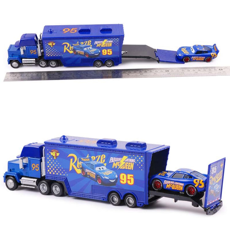 Container Truck Model Car Toy for Children Gift(Chick Hicks Uncle) - Model Toys by PMC Jewellery | Online Shopping South Africa | PMC Jewellery