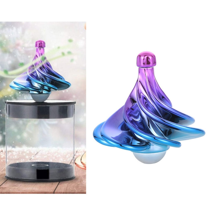 Air Aerodynamic Wind Gyroscope Blown Spin Silent Stress Relief Toys WinSpin Wind Fidget Spinner(Dazzling Two-color) - Gyros by PMC Jewellery | Online Shopping South Africa | PMC Jewellery