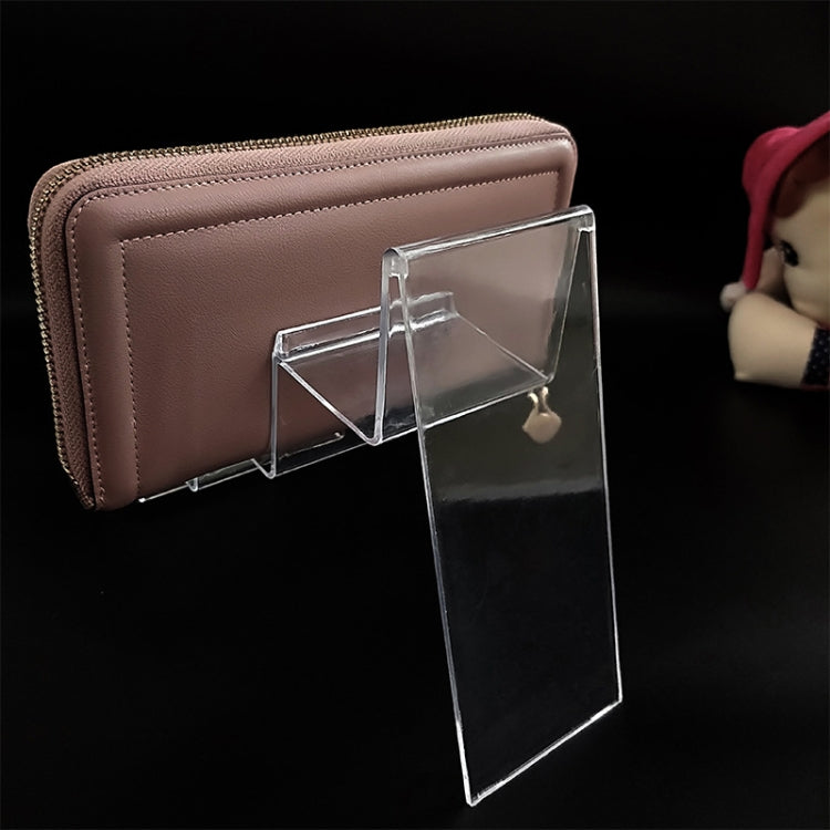 10 PCS Thickened Transparent Wallet Holder Plastic Phone Mask Display Stand Counter Display Stand,Specification: No. 3 3 Layer - Desktop Holder by PMC Jewellery | Online Shopping South Africa | PMC Jewellery