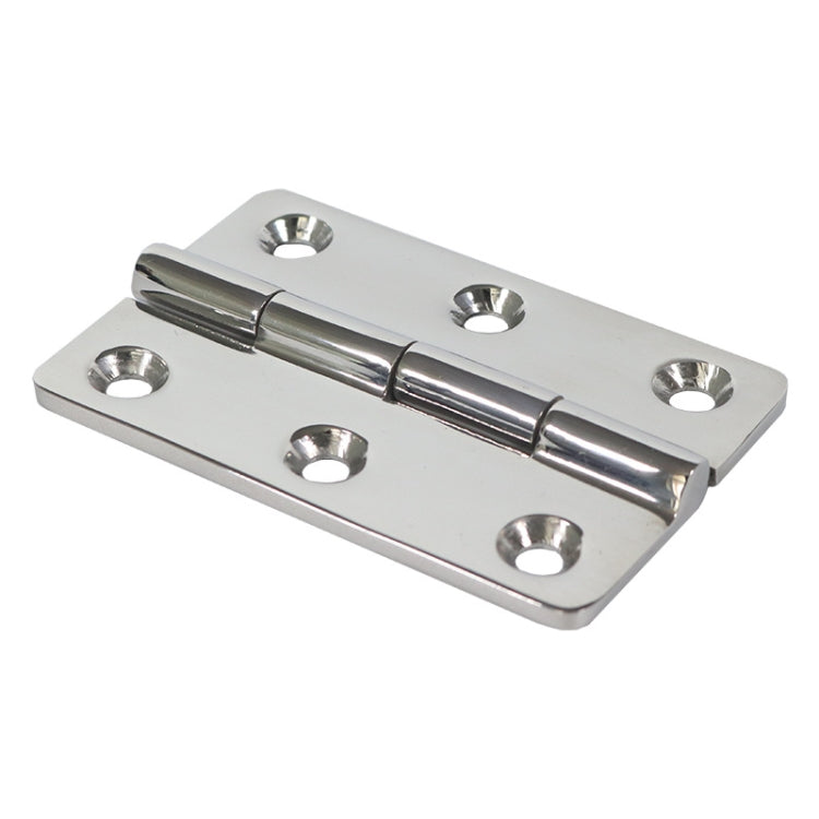 316 Stainless Steel Hinge Six-Hole Thickened Door And Window Yacht Hinge, Specification: 78x52x3.3mm - Boats Accessories by PMC Jewellery | Online Shopping South Africa | PMC Jewellery