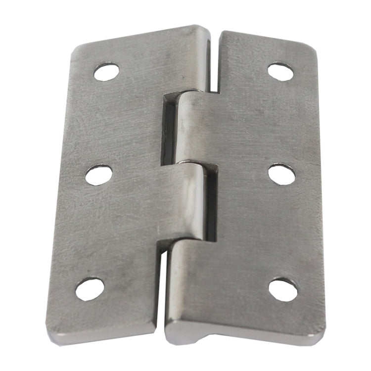 316 Stainless Steel Hinge Six-Hole Thickened Door And Window Yacht Hinge, Specification: 78x52x3.3mm - Boats Accessories by PMC Jewellery | Online Shopping South Africa | PMC Jewellery