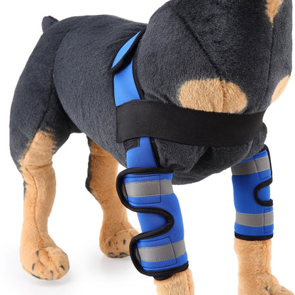 Pet Dog Leg Knee Guard Surgery Injury Protective Cover, Size: M(Anti-glory Model (Blue)) - Pet Care by PMC Jewellery | Online Shopping South Africa | PMC Jewellery