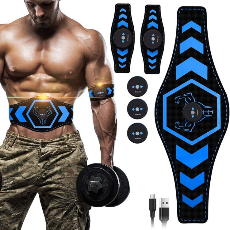 1082 EMS Muscle Training Abdominal Muscle Stimulator Home Fitness Belt(4 Pieces Belt) - Fitness Equipments by PMC Jewellery | Online Shopping South Africa | PMC Jewellery