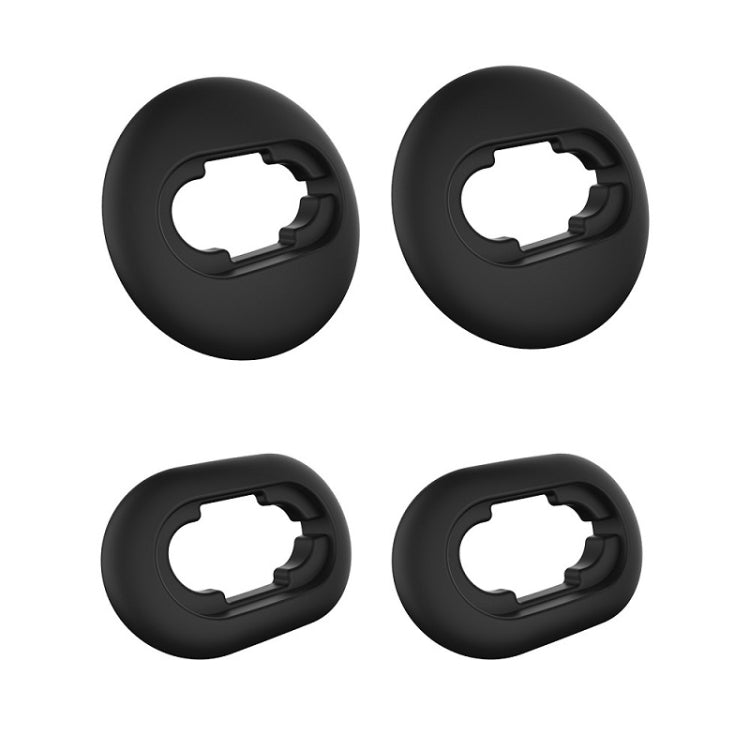 2 Sets Bluetooth Earphone Silicone Earplug Caps For Samsung Galaxy Buds Live(Black-2 Pairs) - Anti-dust & Ear Caps by PMC TechLife | Online Shopping South Africa | PMC TechLife