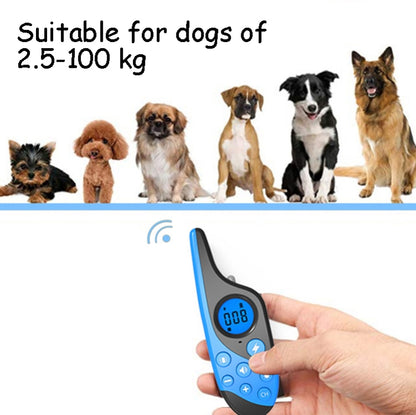 L-818 500M Dog Training Device Rechargeable Remote Control Pet Bark Stopper - Training Aids by PMC Jewellery | Online Shopping South Africa | PMC Jewellery