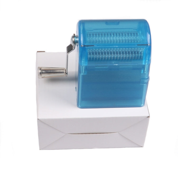 MYQ-053 Hand-cranked Cigarette Grinder Cigarette Puller Plastic Drawer Grinder(Blue) - Cigarette Box & Ashtrays by PMC Jewellery | Online Shopping South Africa | PMC Jewellery