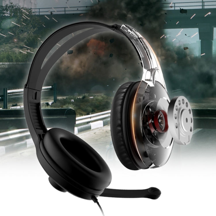 Edifier K800 Desktop Computer Gaming Headset with Microphone, Cable Length: 2m, Style:Single Hole - Multimedia Headset by Edifier | Online Shopping South Africa | PMC Jewellery