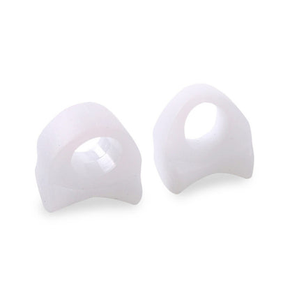 10 Pairs Great Toe Orthosis Separator Soft and Comfortable Toe Care Cover, Size: M(White) - Corrector by PMC Jewellery | Online Shopping South Africa | PMC Jewellery