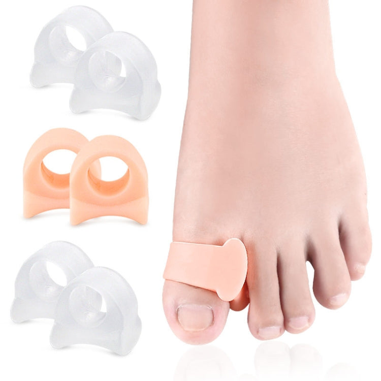 10 Pairs Great Toe Orthosis Separator Soft and Comfortable Toe Care Cover, Size: M(Brighten Skin Color) - Corrector by PMC Jewellery | Online Shopping South Africa | PMC Jewellery