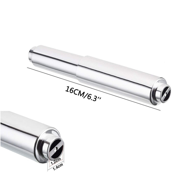 Tissue Box Plastic Retractable Shaft Core Spring Retractable Roll Paper Shaft, Style: Nickel Wire Drawing - Toilet Accessories by PMC Jewellery | Online Shopping South Africa | PMC Jewellery