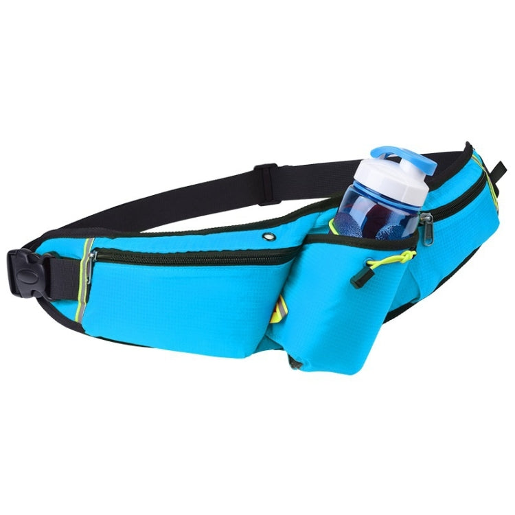 Outdoor Sports Water Bottle Waist Bag Multifunctional Fitness Running Mobile Phone Invisible Waist Bag(Blue) - Waist Bags by PMC Jewellery | Online Shopping South Africa | PMC Jewellery