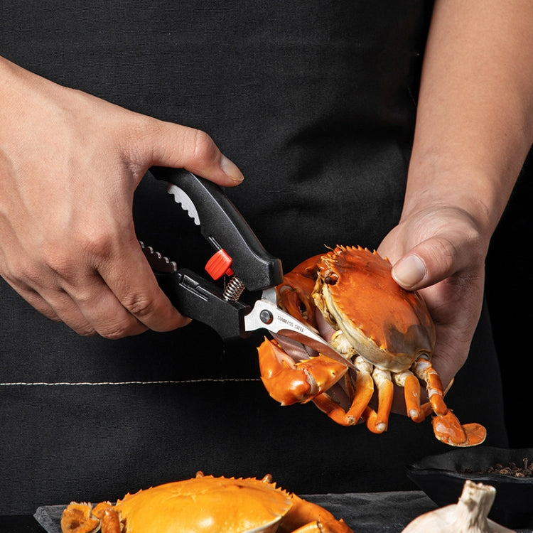 Crab Tool 304 Stainless Steel Crab Fork Crab Scissors Crab Needle,Style: 4 Fork 1 Knife 1 Box - Gadgets by PMC TechLife | Online Shopping South Africa | PMC TechLife
