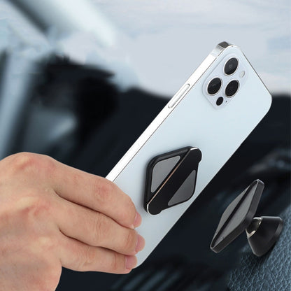 Aluminum Alloy Car Mobile Phone Bracket Portable Phone Desktop Folding Frame(Grey) - Car Holders by PMC Jewellery | Online Shopping South Africa | PMC Jewellery