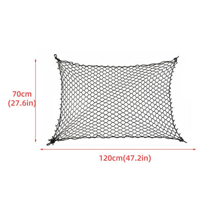 Car Pet Isolation Net Car Back Seat Dog Barrier Safety Net(120x70cm 4 Side Rubber Band) - Stowing Tidying by PMC Jewellery | Online Shopping South Africa | PMC Jewellery