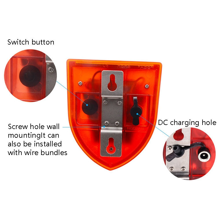 N911M Solar Animal Repeller Outdoor Sound And Light Alarm, Specification: Timing Model - Others Alarm by PMC TechLife | Online Shopping South Africa | PMC TechLife