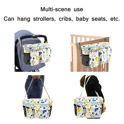 Multifunctional Baby Stroller Storage Bag, Colour: White Alpaca - Strollers Accessories by PMC Jewellery | Online Shopping South Africa | PMC Jewellery