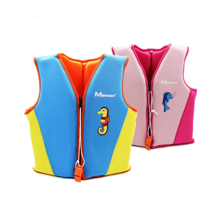 Manner  QP2003 Children Life Jacket Foam Buoyancy Suit For Swimming, Size: M(Pink) - Water Safety Products by PMC Jewellery | Online Shopping South Africa | PMC Jewellery