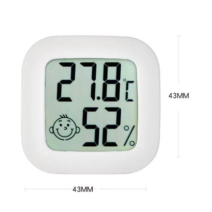 Temperature And Humidity Measuring Baby Room Temperature Meter(White) - Indoor Thermometer by PMC Jewellery | Online Shopping South Africa | PMC Jewellery