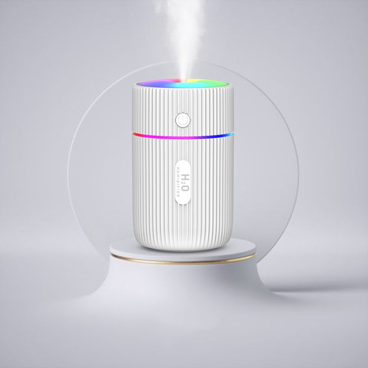 Colorful Cup Humidifier USB Mini Car Air Purifier(White) - Air Purifiers & Parts by PMC Jewellery | Online Shopping South Africa | PMC Jewellery