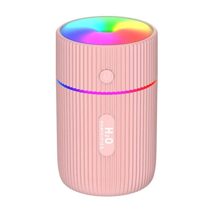 Colorful Cup Humidifier USB Mini Car Air Purifier(Pink) - Air Purifiers & Parts by PMC Jewellery | Online Shopping South Africa | PMC Jewellery