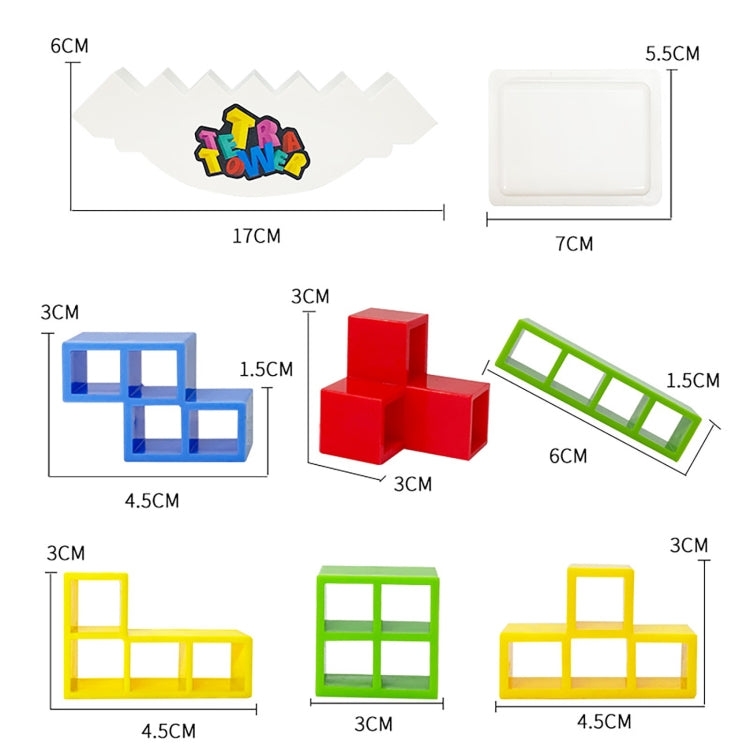 Balance Game Stacking Block Tabletop Interaction Toy - DIY Developmental Toys by PMC Jewellery | Online Shopping South Africa | PMC Jewellery