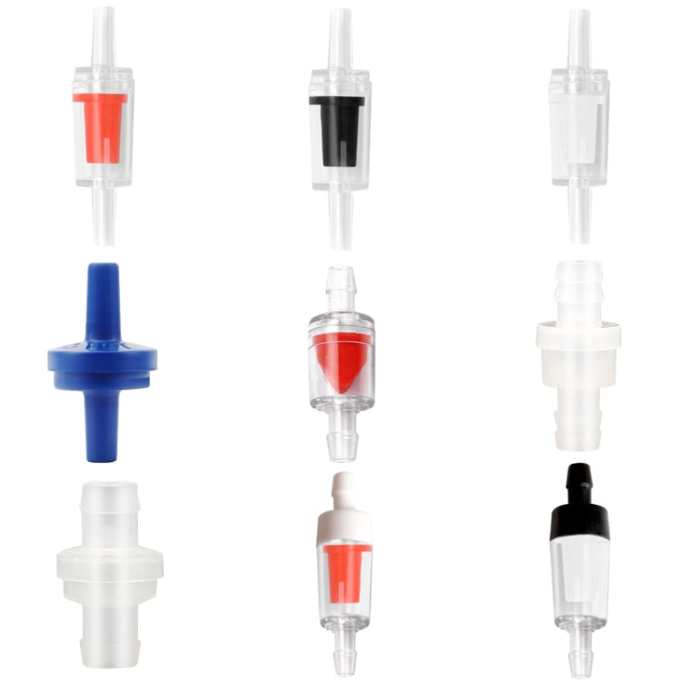 20 PCS Fish Tank Oxygen Pump Trachea Check Valve, Specification: 8mm (Red) - Air Pumps by PMC Jewellery | Online Shopping South Africa | PMC Jewellery