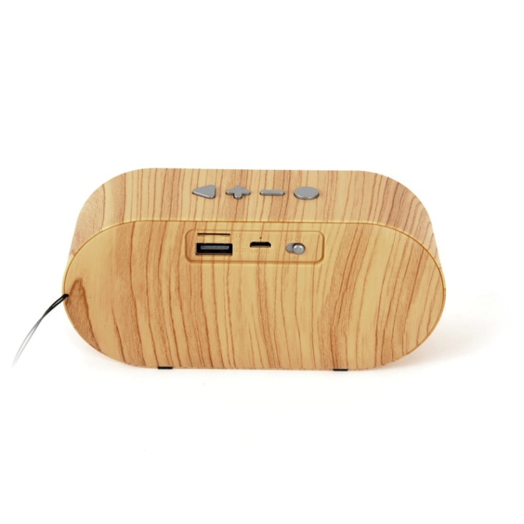 F3 Retro Wood-Grain Mini Bluetooth Speaker Support TF Card(Dark Grain) - Mini Speaker by PMC Jewellery | Online Shopping South Africa | PMC Jewellery