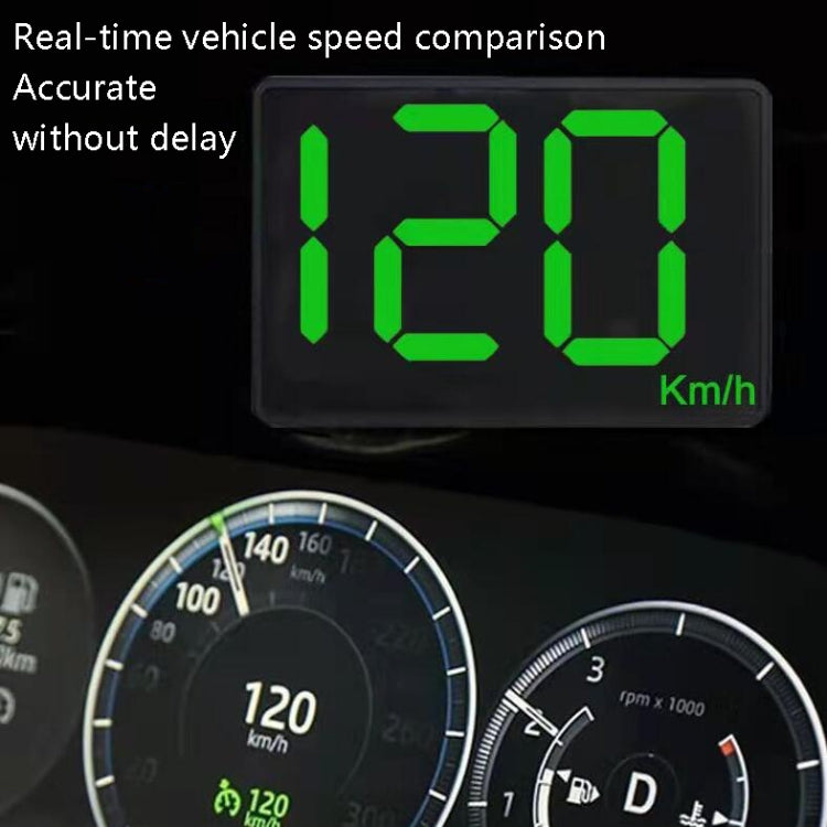 Y02 HUD Smart Bluetooth GPS Universal Electronic Dog Automotive Speedometer - Head Up Display System by PMC Jewellery | Online Shopping South Africa | PMC Jewellery