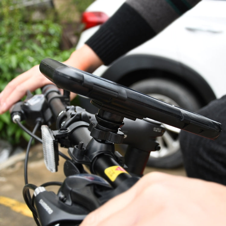 Motorcycle Bicycle Waterproof Mobile Phone Holder, Style: Rearview Mirror (7 inch) - Holders by PMC TechLife | Online Shopping South Africa | PMC TechLife