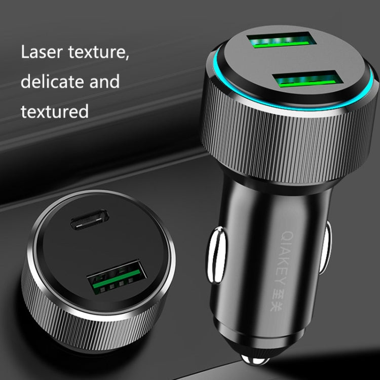 QIAKEY TM330 Dual Port Fast Charge Car Charger - free shipping - PMC TechLife - Order now!