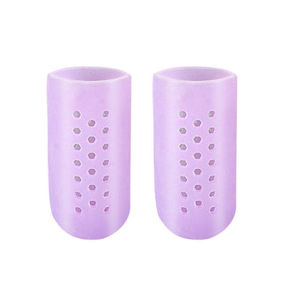 10 Pairs With Hole Toe Set High Heels Anti-Wear Anti-Pain Toe Protective Cover, Size: S(Purple) - Corrector by PMC Jewellery | Online Shopping South Africa | PMC Jewellery