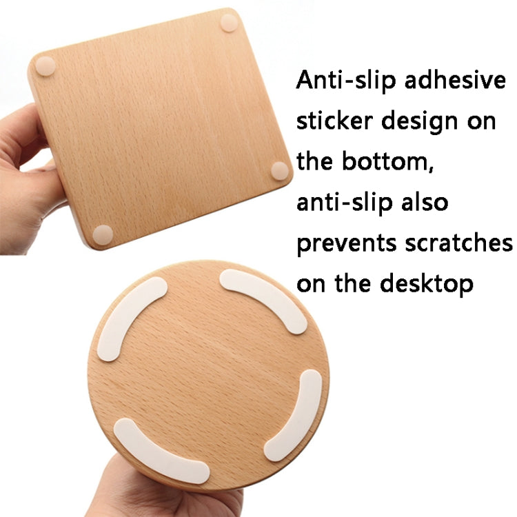 AM-EJZJ001 Desktop Solid Wood Headset Display Stand, Style: E - Anti-lost & Holder by PMC TechLife | Online Shopping South Africa | PMC TechLife