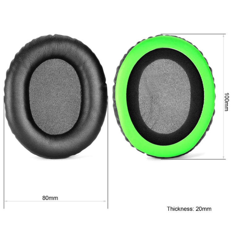 1 Pair Headset Earmuffs For Kingston HyperX Cloud II / Silver / Alpha / Flight / Stinger, Colour: Black Protein Skin - Earmuff & Pad by PMC TechLife | Online Shopping South Africa | PMC TechLife