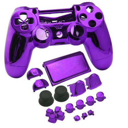 Electroplated Protective Case For PS4 Slim(Purple) - Cases by PMC Jewellery | Online Shopping South Africa | PMC Jewellery