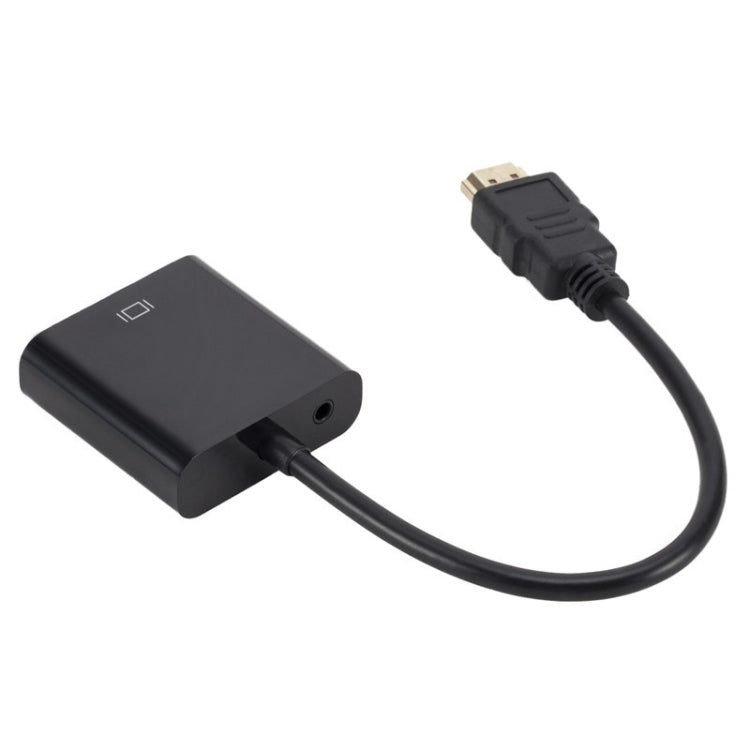 ZHQ008 HD HDMI To VGA Converter with Audio(Black) - Converter by PMC Jewellery | Online Shopping South Africa | PMC Jewellery