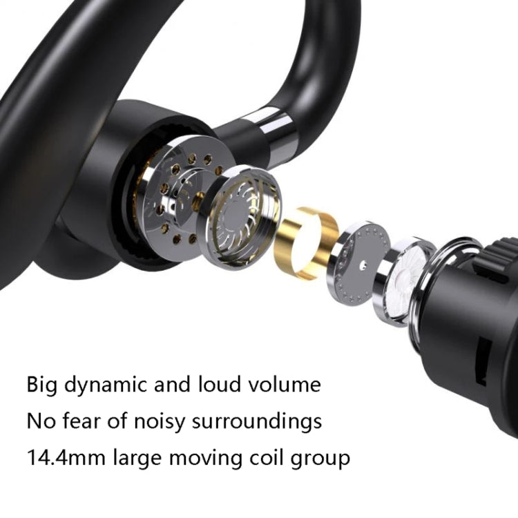 520 Gen2 Earhook Business Bluetooth Headphone, Style: With Charging Case - Bluetooth Earphone by PMC TechLife | Online Shopping South Africa | PMC TechLife