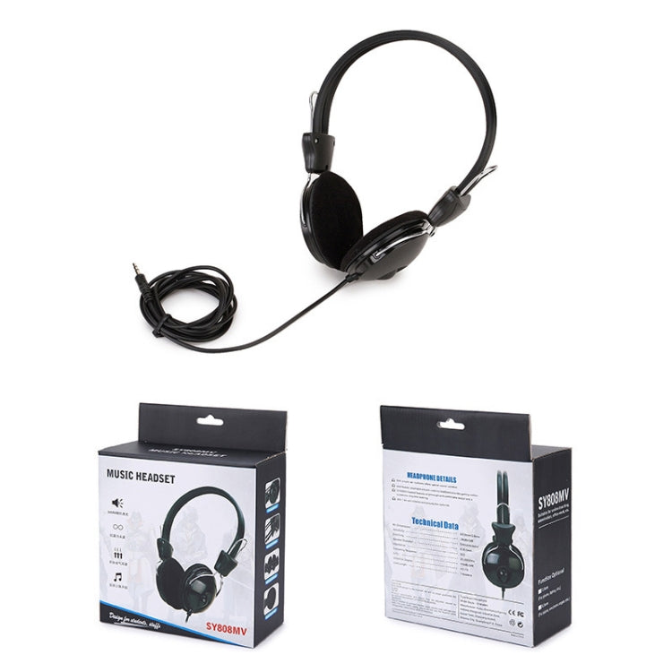 Soyto SY808MV Online Class Office Computer Headset, Cable Length: 1.6m, Color: Black 6.5mm - Multimedia Headset by Soyto | Online Shopping South Africa | PMC Jewellery