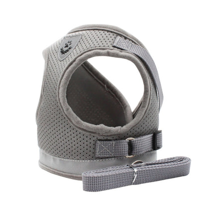 BL-844 Pet Chest Straps Reflective Breathable Dog Rope, Size: M(Silver Gray) - Leashes by PMC Jewellery | Online Shopping South Africa | PMC Jewellery