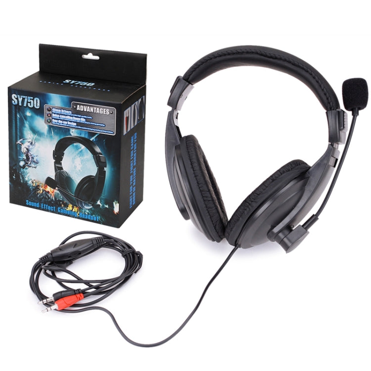 Soyto SY750MV Stereo Gaming Computer Headset For PS4 - Multimedia Headset by Soyto | Online Shopping South Africa | PMC Jewellery