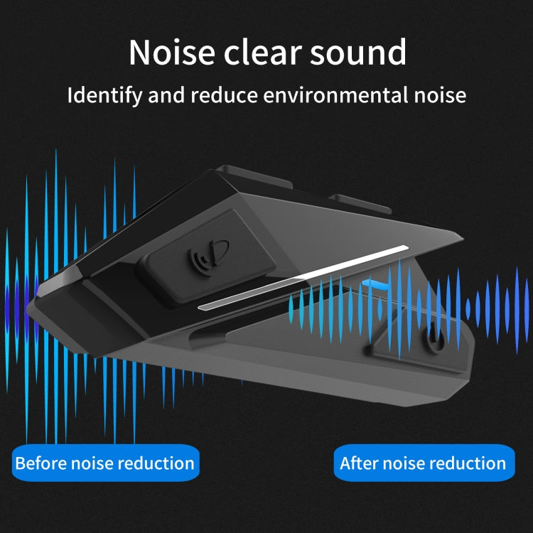 yz06 Wireless Bluetooth Helmet Headphones - Motorcycle Walkie Talkie by PMC TechLife | Online Shopping South Africa | PMC TechLife