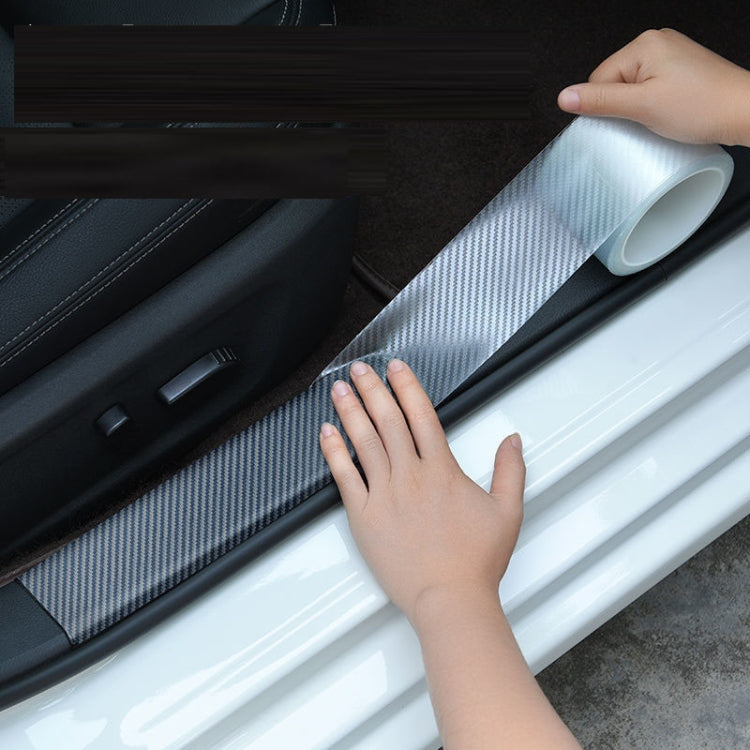 5cm x 10m Car Carbon Fiber Bumper Anti-Collision Strip - Anti Collision Sticker by PMC TechLife | Online Shopping South Africa | PMC TechLife