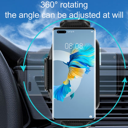S15 15W QI Magnetic Car Wireless Charging Holder For Folding Screen Phone(Black) - Wireless Charger Holders by PMC Jewellery | Online Shopping South Africa | PMC Jewellery