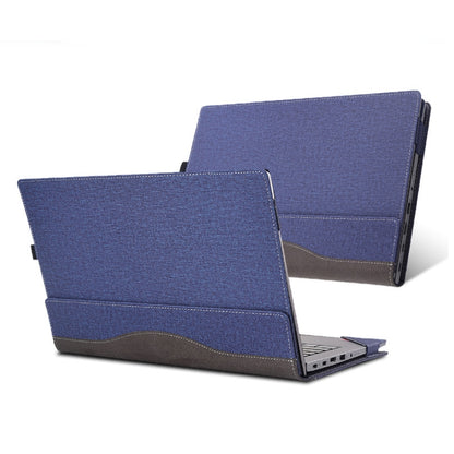 Laptop Leather Anti-Fall Protective Case For HP Envy X360 13-Ag Ar(Navy Blue) - 13.3 inch by PMC Jewellery | Online Shopping South Africa | PMC Jewellery