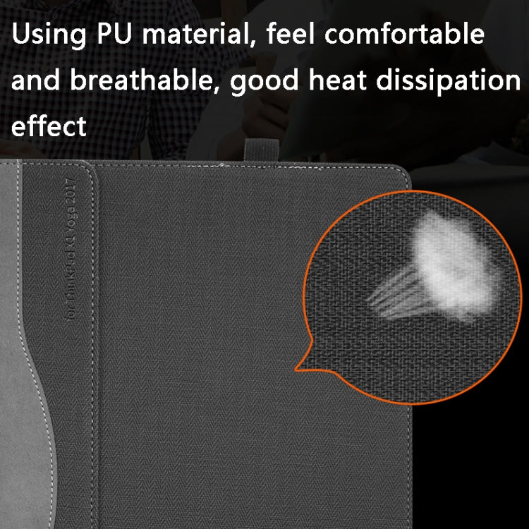 Laptop Drop Resistant Protective Case For Lenovo ThinkPad X1 Carbon 2017(Gentleman Gray) - 14.1 inch by PMC TechLife | Online Shopping South Africa | PMC TechLife