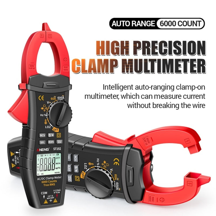 ANENG ST192 600A DC Current Multifunctional AC And DC Clamp Digital Meter - Digital Multimeter by ANENG | Online Shopping South Africa | PMC Jewellery