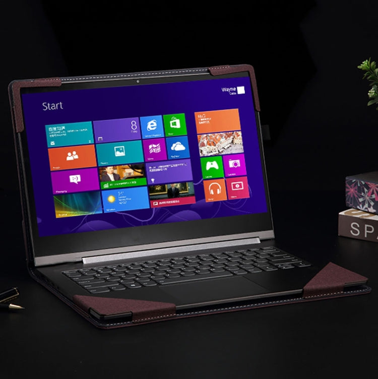 Laptop Anti-Drop Protective Case For Lenovo Xiaoxin 15 2020/2021(Wine Red) - 15.6 - 17 inch by PMC TechLife | Online Shopping South Africa | PMC TechLife